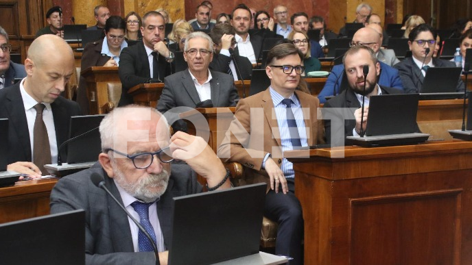 Nastavak sednice Parlamenta